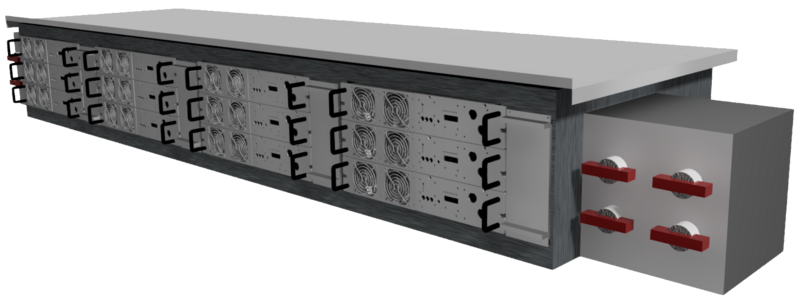 Picture of the rack
